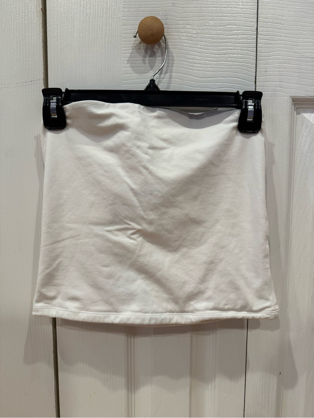 Aritzia White Cropped Tube Top